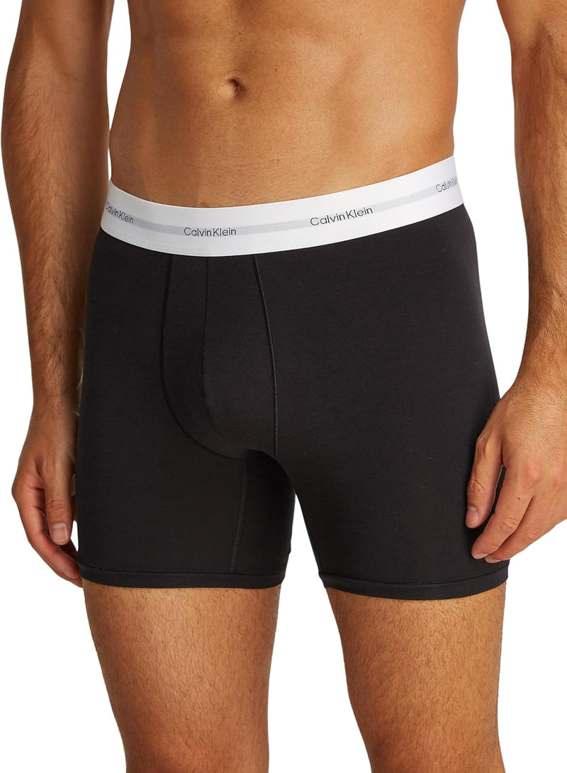 Calvin Klein Mens BOXER BRIEF 3PK Underwear Bottoms