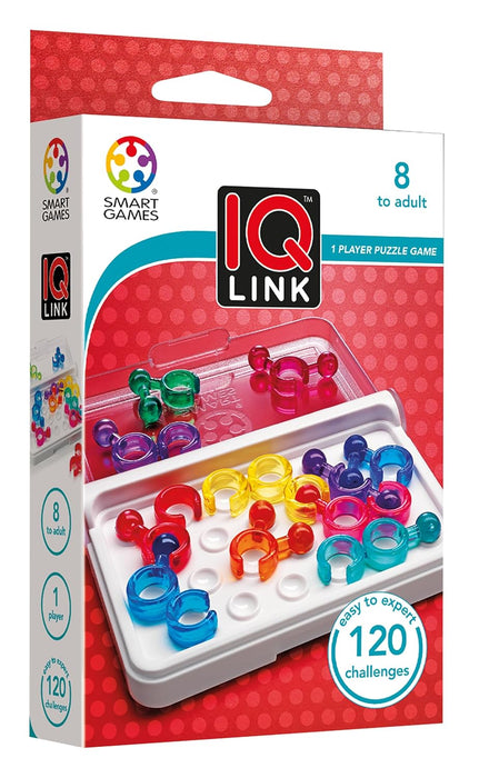 Smart Games IQ Link Pocket Board Game