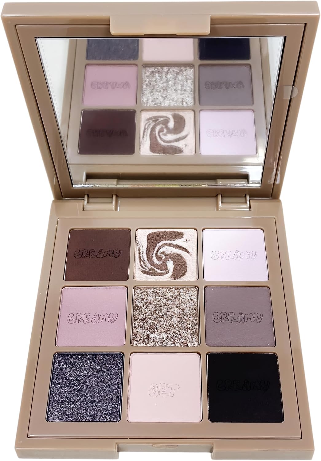 BEAUTY Creamy Obsessions Eyeshadow Palette Greige – image 2