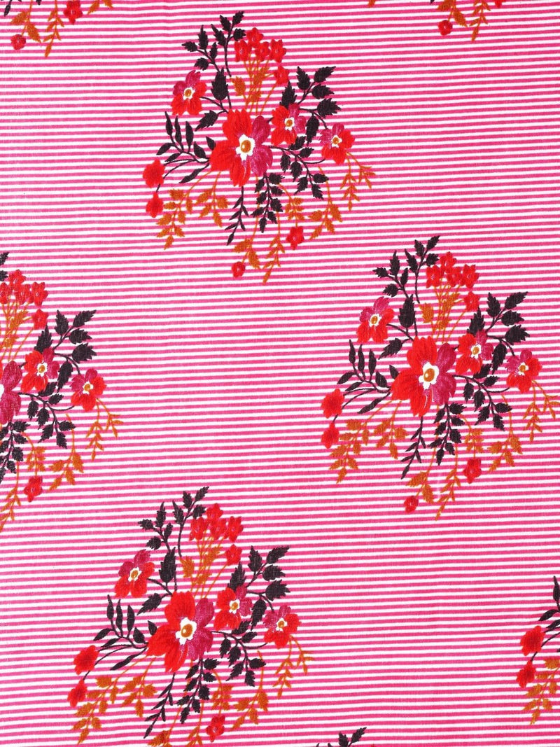 Fashion String 144TC Nature Embrace Lush Green Single Bedsheet with 1 Pillow Cover