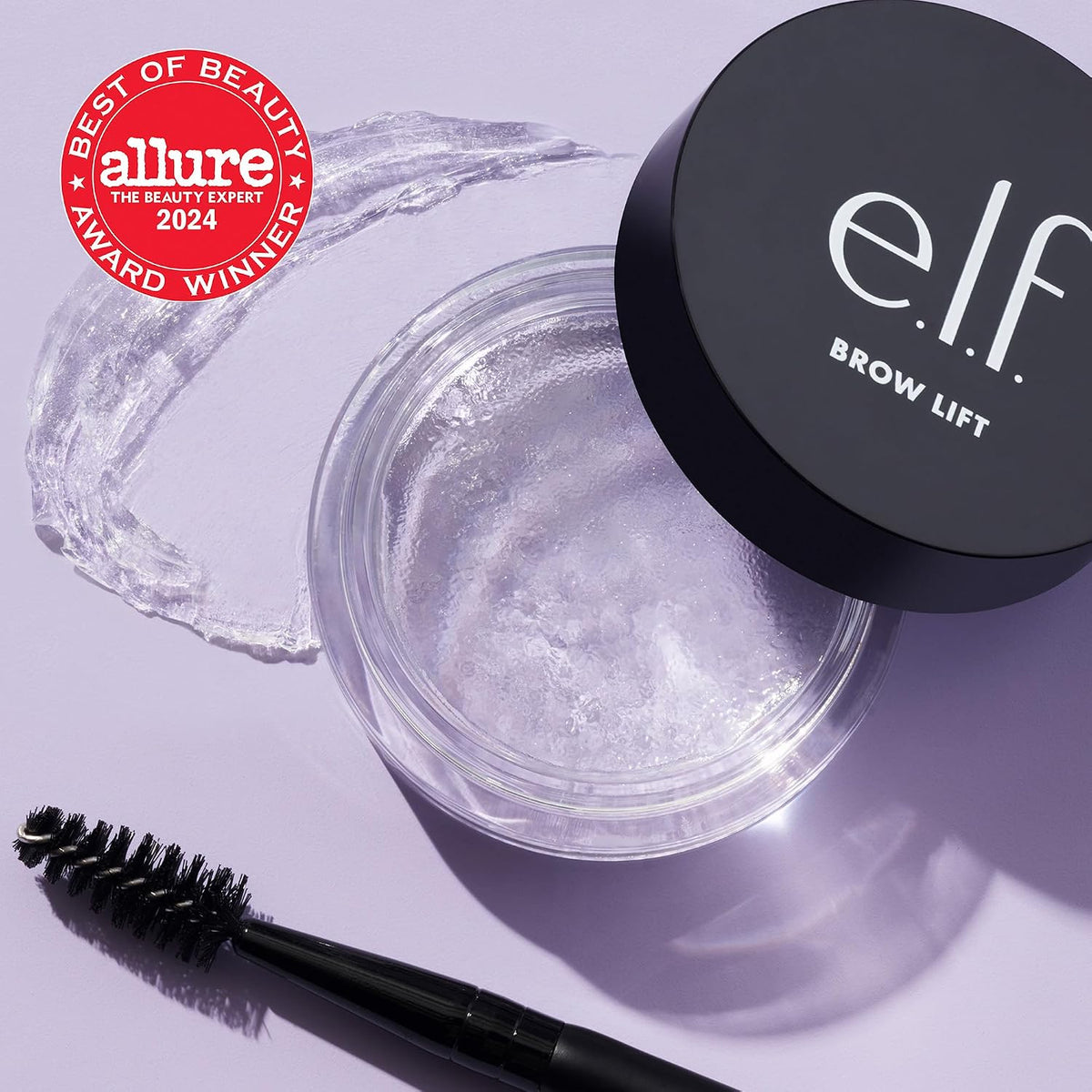 e.l.f. Brow Lift, Clear Eyebrow Shaping Wax For Holding Brows In Place, Creates A Fluffy Feathered Look – image 3