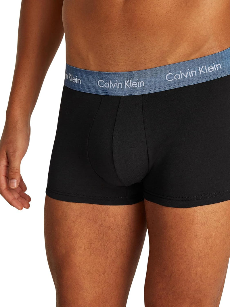 Calvin Klein Mens LOW RISE TRUNK 3PK Underwear Bottoms (pack of 1)