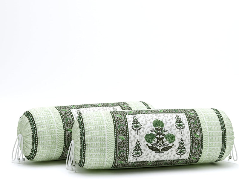 BLOCKS OF INDIA 200TC Diwan Set Cotton 8 Piece | Deewan Printed Bedsheet Sets for Living Room Hall (Set of 8 Piece, 1-Bed Sheet | 2-Bolster Cover | 5-Cushion Cover (Color 25)