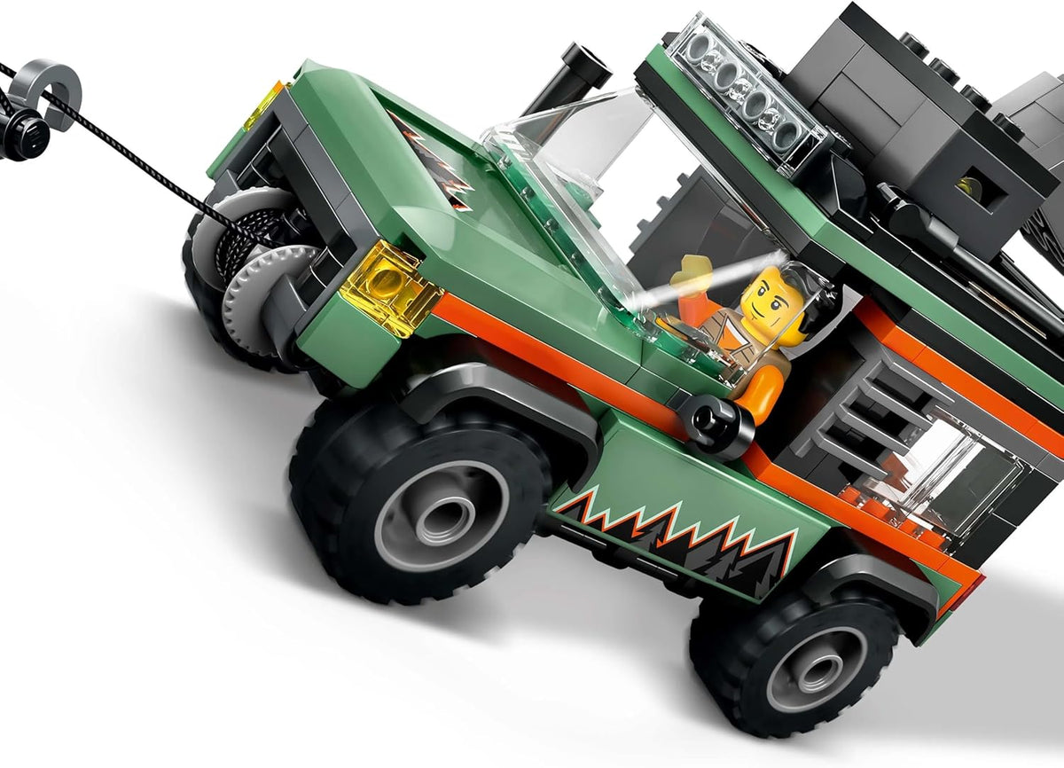 LEGO City Off-Road 4x4 Mountain Truck Toy Set - Building Toys for 6+ Year Old Boys & Girls - Fun Gift Ideas for Birthdays & Holidays - Incl. a Minifigure & Accessories - 60447 – image 7