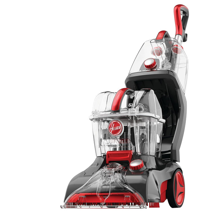 Hoover Carpet & Floor Cleaner Power Scrub Elite with Quick dry and Spin Scrub technology 1200W (Black & Red) CWGDH012
