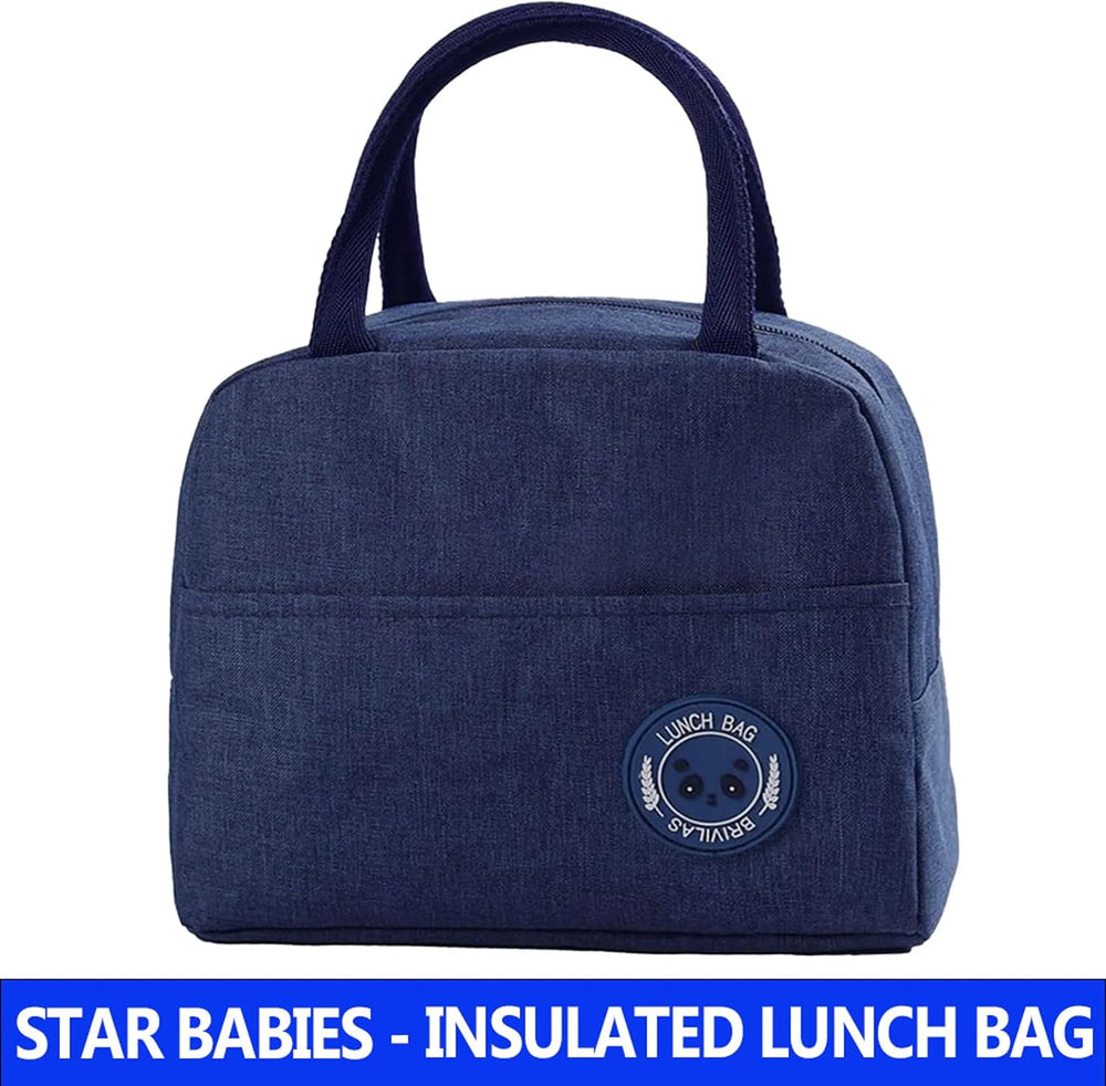 Insulated Mini Lunch Bag for Toddlers, Blue