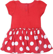 Disney baby-girls Disney Girl's 3-pack Minnie Mouse Short Sleeve Dress and Bloomer Set Disney Girl's 3-Pack Minnie Mouse Short Sleeve Dress and Bloomer Set