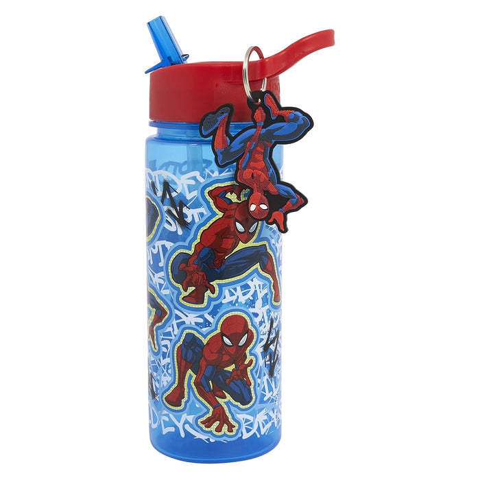 Marvel Spider-Man Street 500ml PP Bottle with Charm
