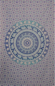 Trade Star Mandala bedsheet Indian Bedsheet Large Table Cloth Picnic Mat Bohemian Wall Hanging Bedcover Long Bedspread Vertical Wall Hanging Wall Background Sheet Wall Tapestry (Pattern 17)