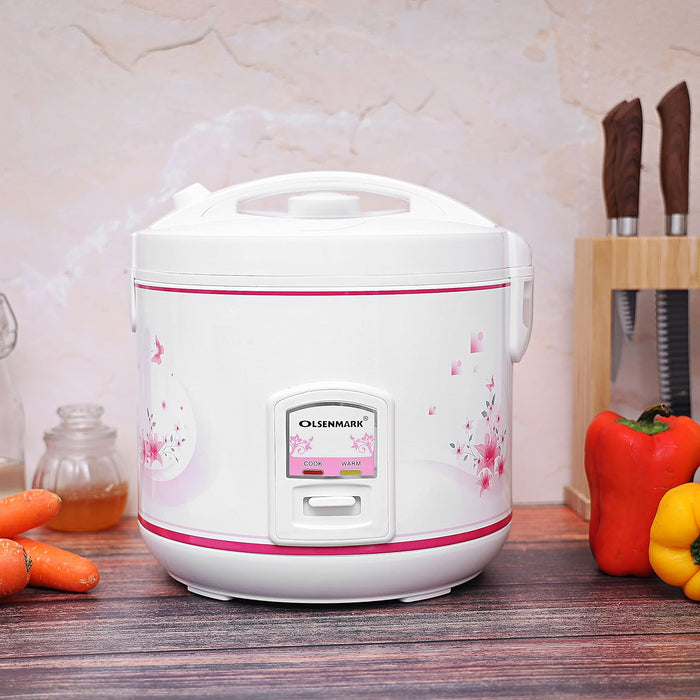 Olsenmark 3 in 1 Rice Cooker, 2.2 Litre Capacity OMRC2136