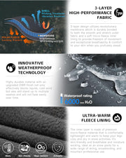 ISEEGZ mens Cm-skpl02 Hiking Pants