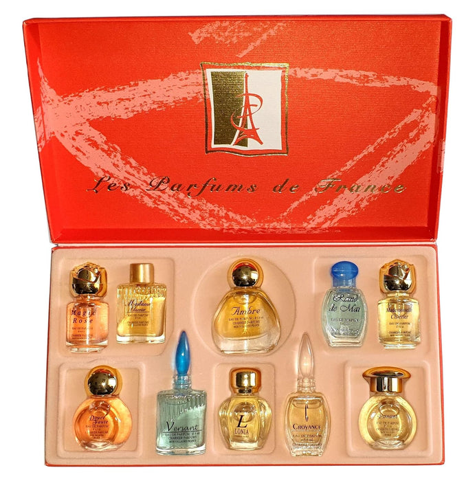 Charrier Parfums - 'Les Parfums de France' 10 Perfumes Gift Set 1.63 fl.oz Multi One Size