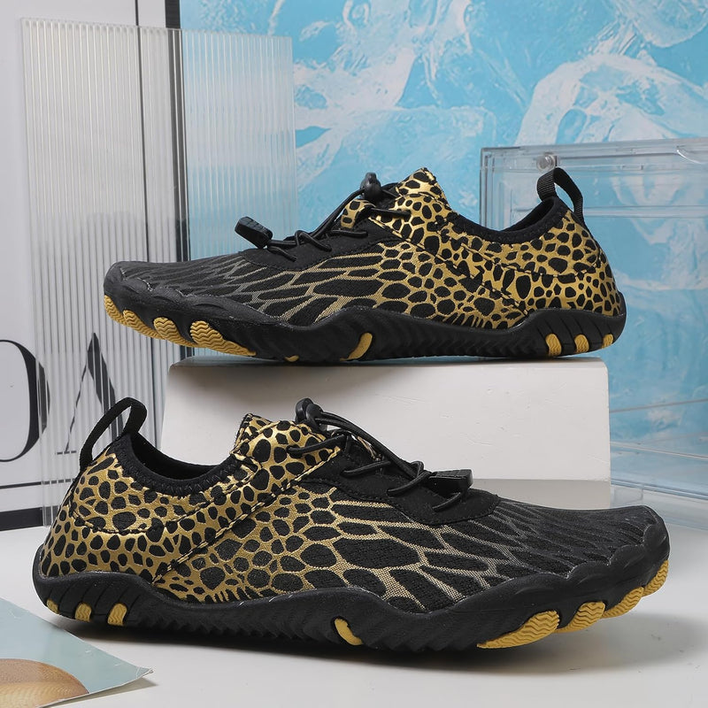 HommyFine Men Women Water Shoes Quick Dry Aqua Sports Water Shoes Ultralight Anti Slip Sole Water Shoes for Swimming Diving Snorkeling and Hiking Big Size Shoes Hard Sole