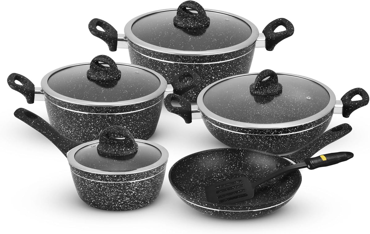 Delcasa Chef Master 10-Piece Cookware Set- DC2284 – image 1