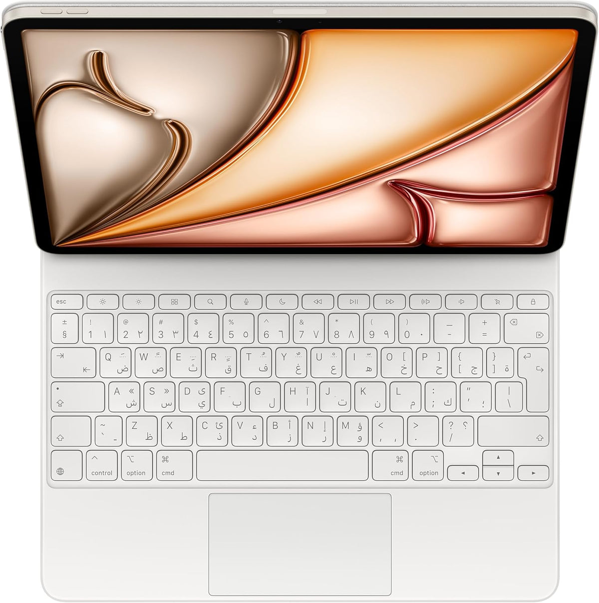 Magic Keyboard for iPad Air 13-inch (M3) - Arabic - White – image 2