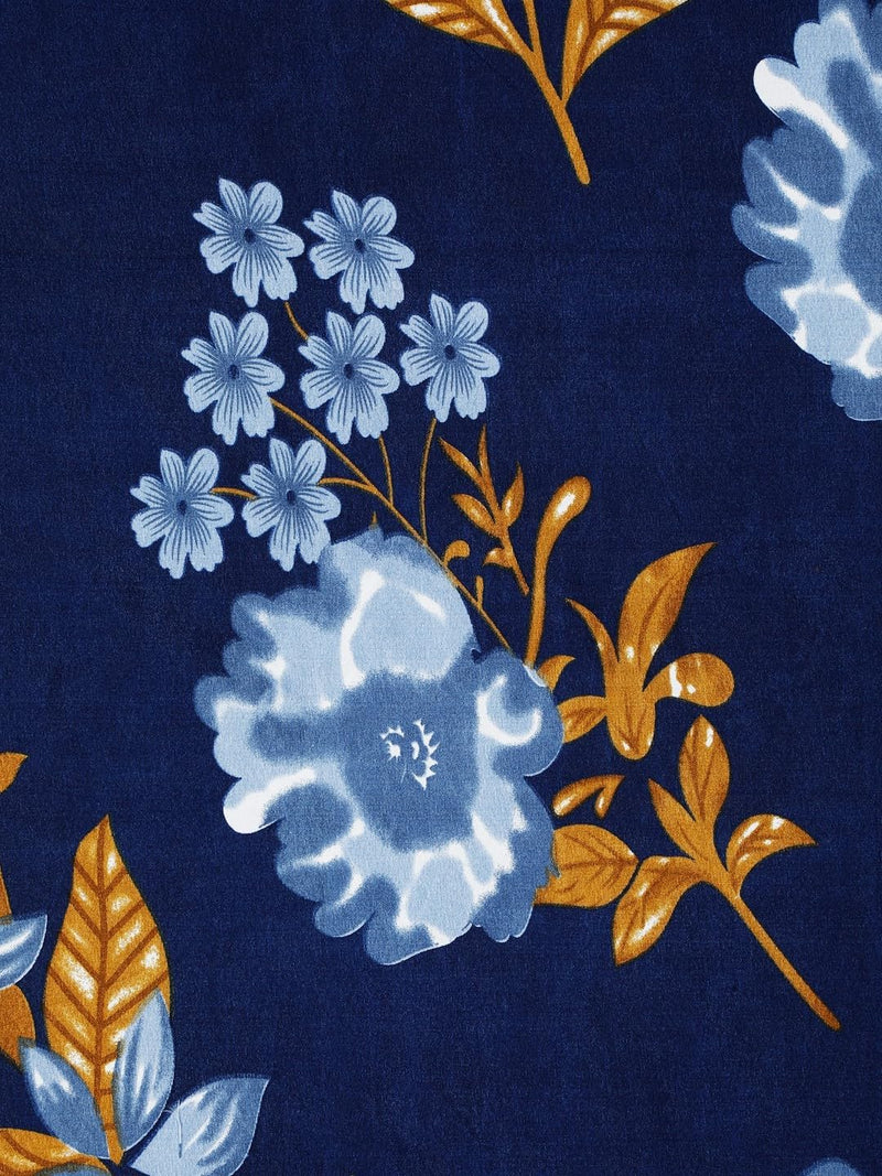 Fashion String 144TC Nature Embrace Lush Green Single Bedsheet with 1 Pillow Cover