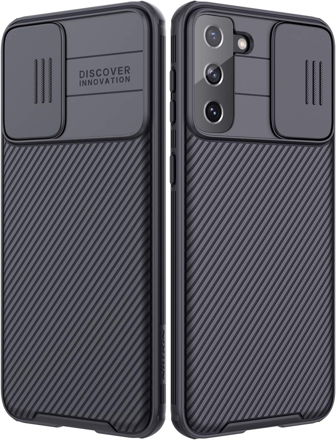 Nillkin Case for Samsung Galaxy S21 S 21 (6.2" Inch) CamShield Pro Slider Camera Close & Open Double Layered Protection TPU + PC Blue Color – image 8