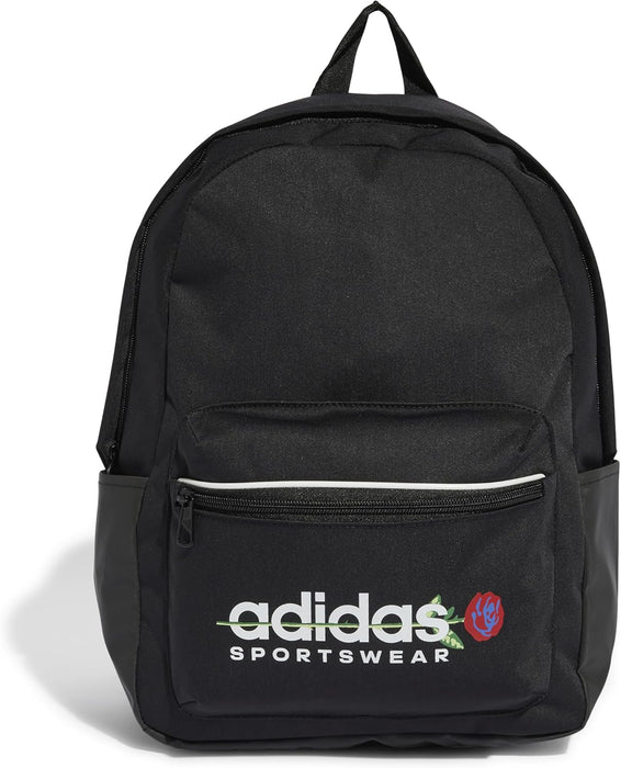 Adidas KLN90 Flower Backpack, black/white (JE4272), One size