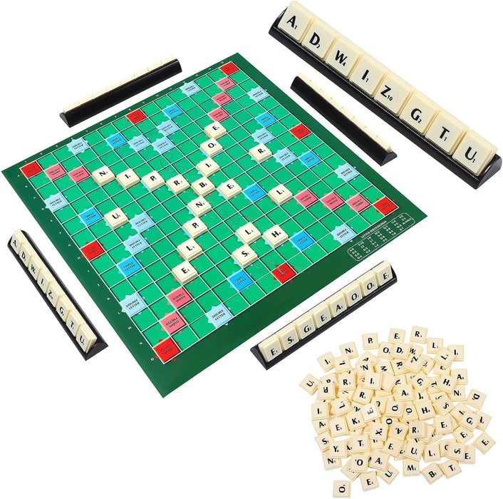 NALACAL Letter Game Table, Letter Matching Word Board Spelling Classic, Letter Matching Word Spelling Original Travel for Kids Adults Vocabulary Challenge Time Fidget Toy, Kids Spelling Letter Words