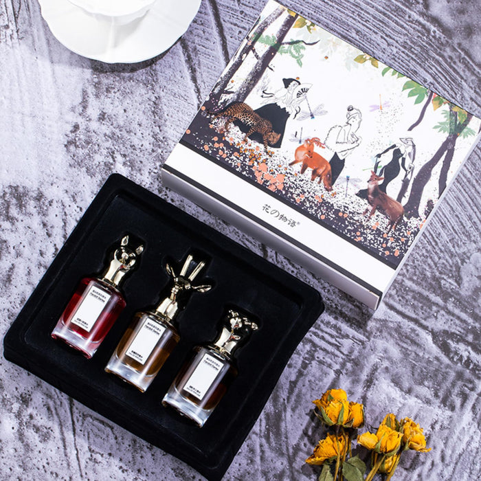 3 Pcs Perfume Set Gift For Women, Long-Lasting Fresh Floral Fragrance, Parfum Gift Christmas, Birthday Gift for Wife, Ladies Perfume Set For Her, Dating, Gift To Girlfriend, Eau de Parfum For Women