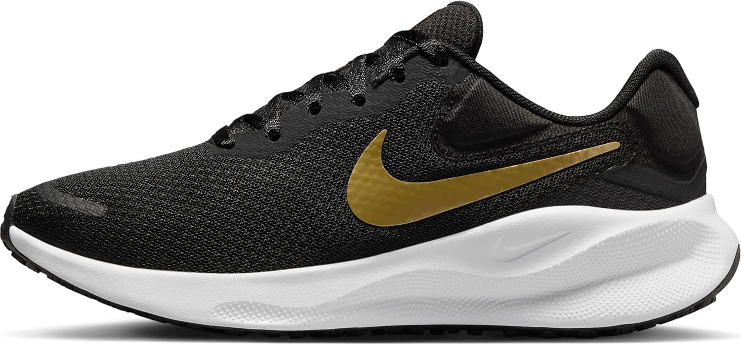 NIKE Women's W Revolution 7 Low, Black