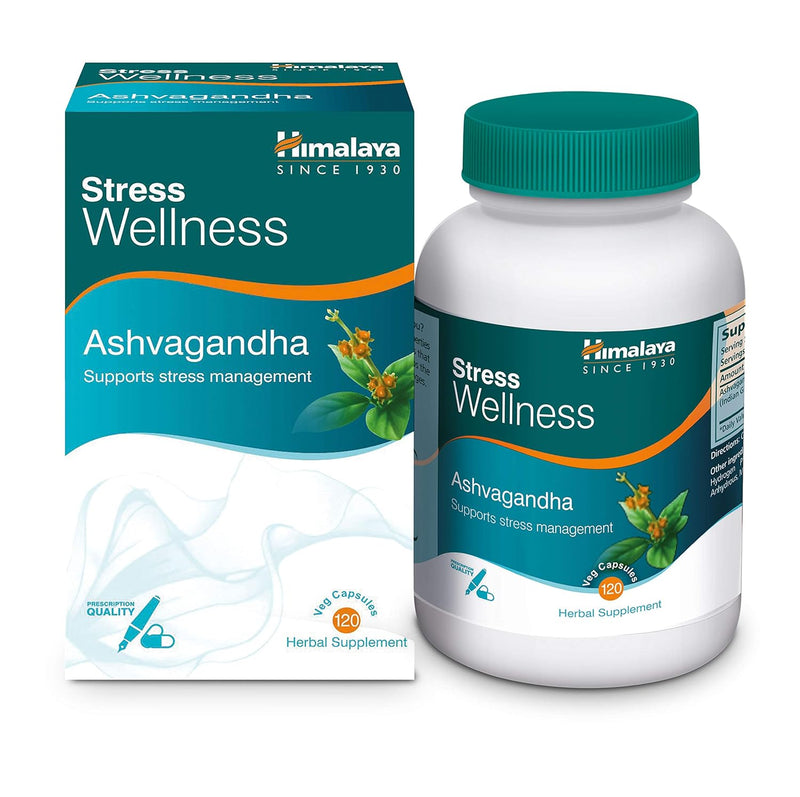 Himalaya Herbals Ashvagandha Relieves Stress And Boosts Energy, 120 Tablets
