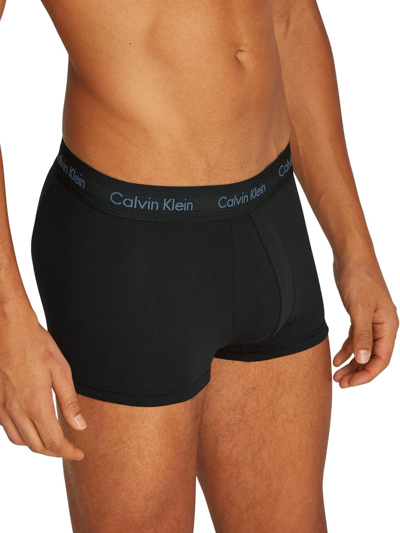 Calvin Klein Mens LOW RISE TRUNK 3PK Underwear Bottoms (pack of 1)