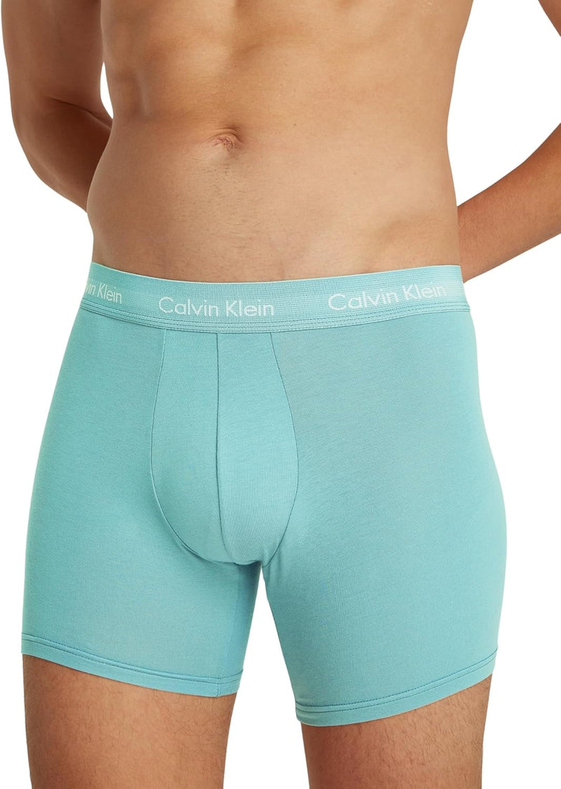 Calvin Klein Mens BOXER BRIEF 3PK Underwear Bottoms (pack of 3)