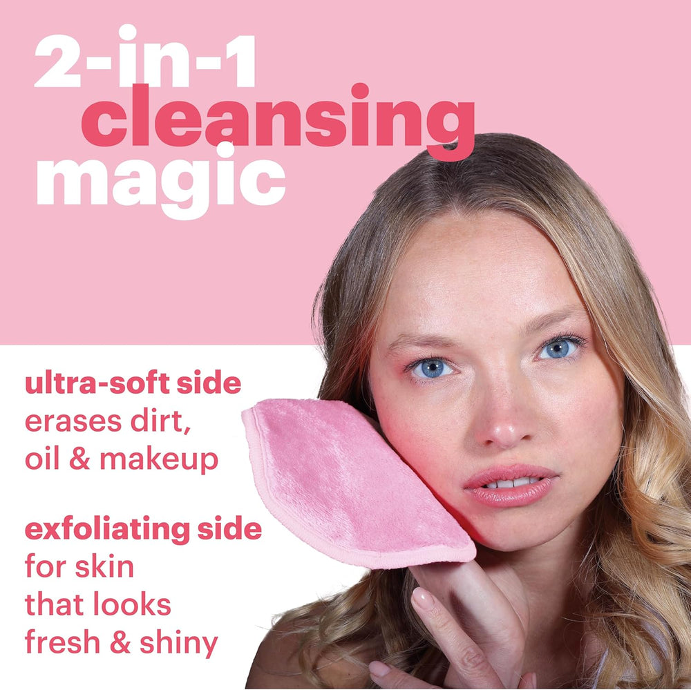 AfterSpa, Magic Make Up Remover Reusable Cloth - Mini, Pink, 1 Cloth