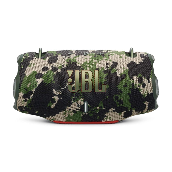 JBL Xtreme 4 Portable waterproof speaker with AURACAST (connect multiple Speaker), massive JBL Pro Sound and convenient shoulder strap,Squad