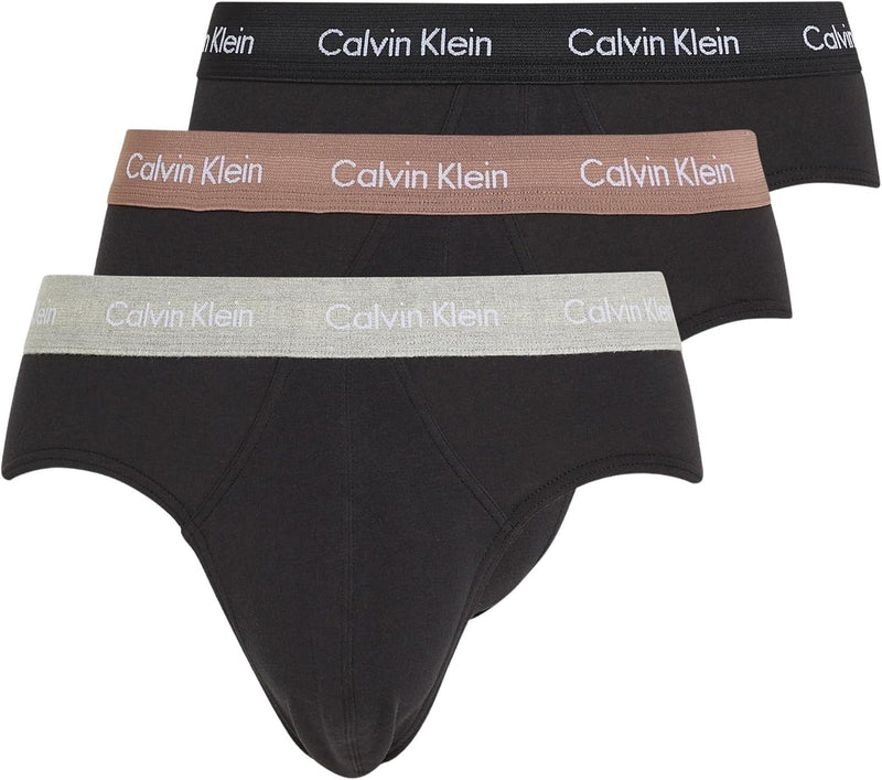 Calvin Klein mens 3P Hip Brief Boxer Short