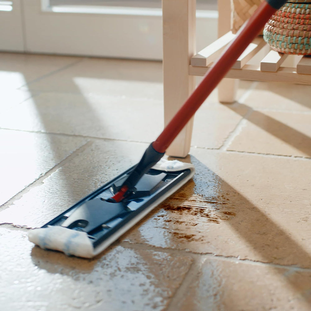 H2PrO Floor Mop 100% Separation of Fresh and Dirty Water Water-Saving Design One-Handed Operation Compact Storage Ergonomic Handle Microfibre Comfort Pack
