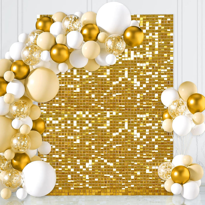 Light Green Sequin Backdrop 3ftx6ft Shimmer Wall Backdrop Panels Sequin Sparkly Christmas Background for Wedding Anniversary Birthday Bridal Shower Decorations