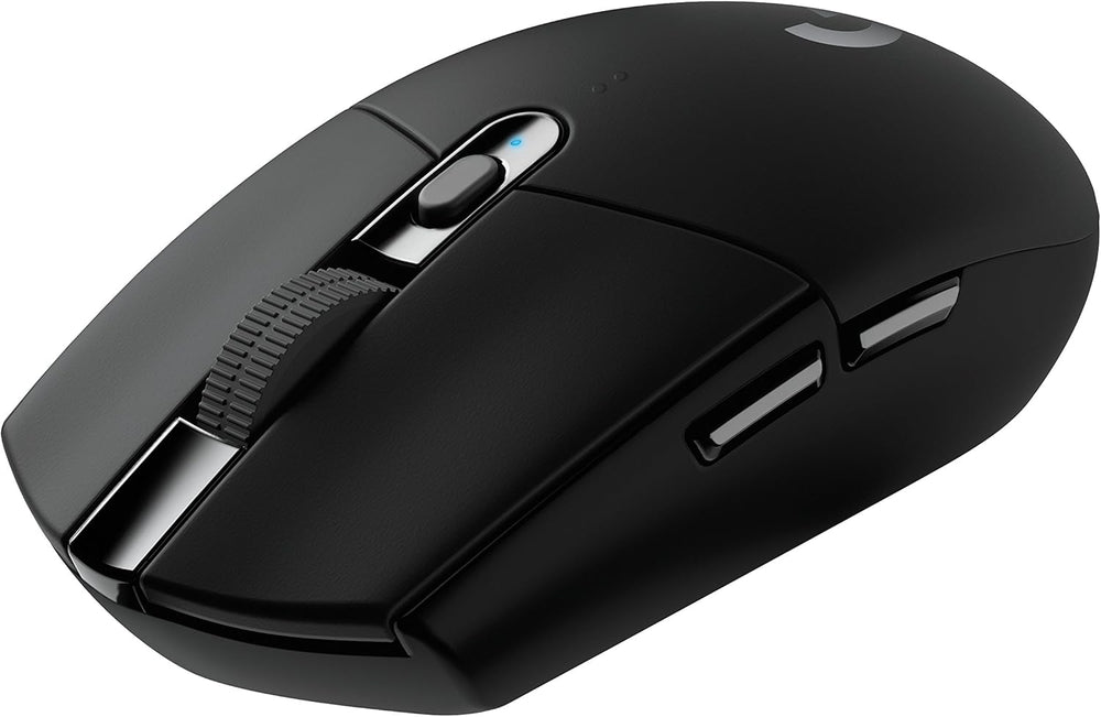 Logitech G305 Lightspeed Wireless Gaming Mouse, Hero Sensor, 12,000 Dpi, Lightweight, 6 ProgRAMmable Buttons, 250H Battery Life, On-Board Memory, Compatible With Pc / Mac - Black
