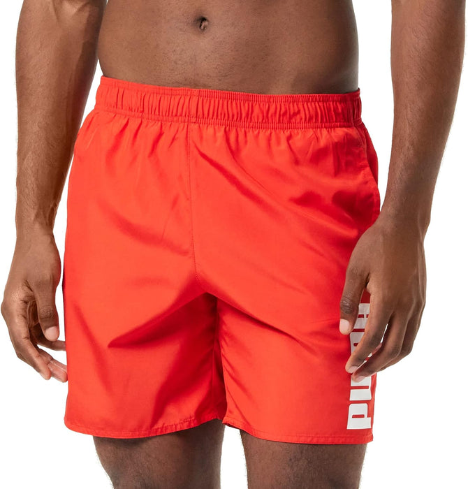 PUMA Men's Swim Men's Mid Shorts Swim Trunks