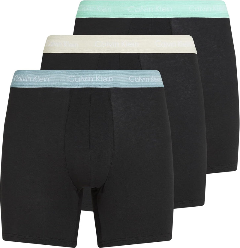 Calvin Klein Mens BOXER BRIEF 3PK Underwear Bottoms (pack of 3)