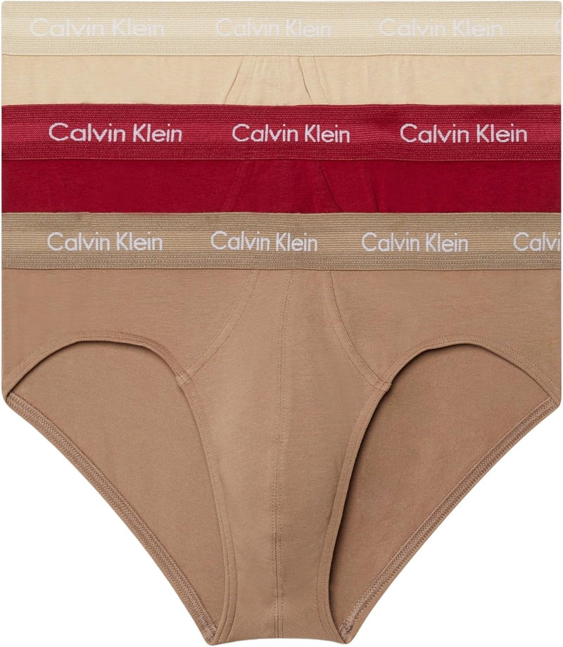 Calvin Klein mens 3P Hip Brief Boxer Short