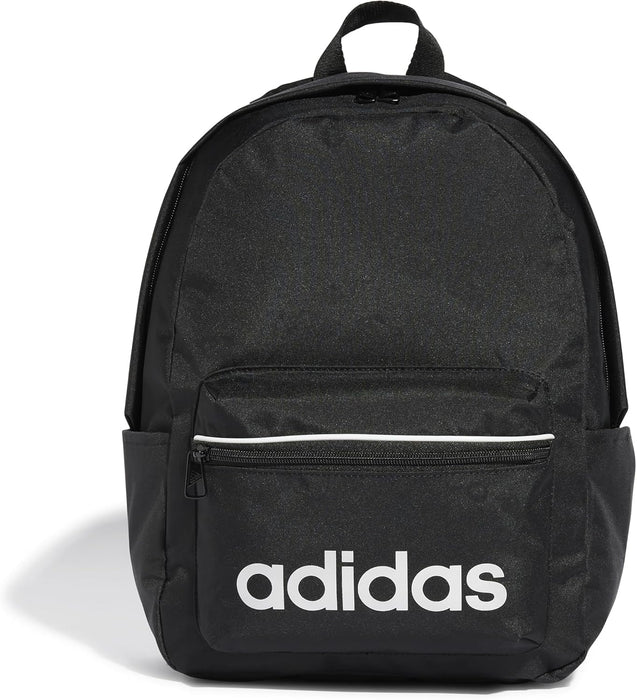adidas Unisex's Recycled Linear Essentials Bag, Black/White/Black, One Size