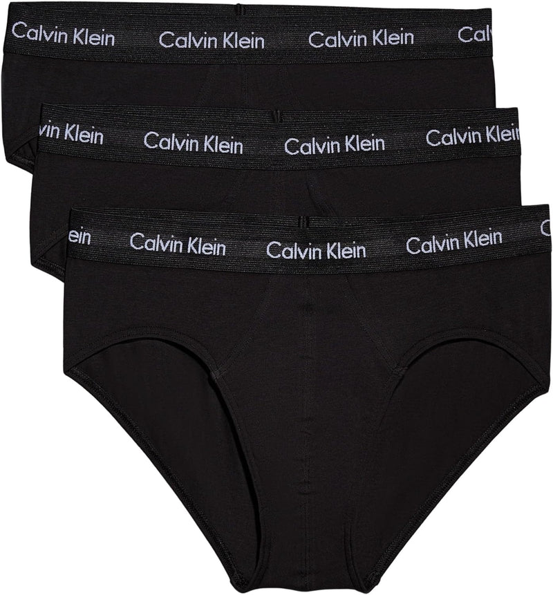 Calvin Klein mens 3P Hip Brief Boxer Short