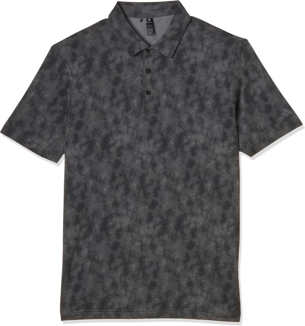 Men Ultimate365 Textured Print Polo Shirt