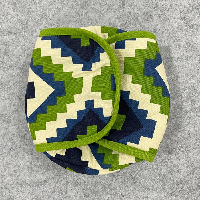 Swayam 100% Cotton Cloth Roti Cassrole | Hot Chapati Box | Bread Basket Washable with Chain | Roti Rumal