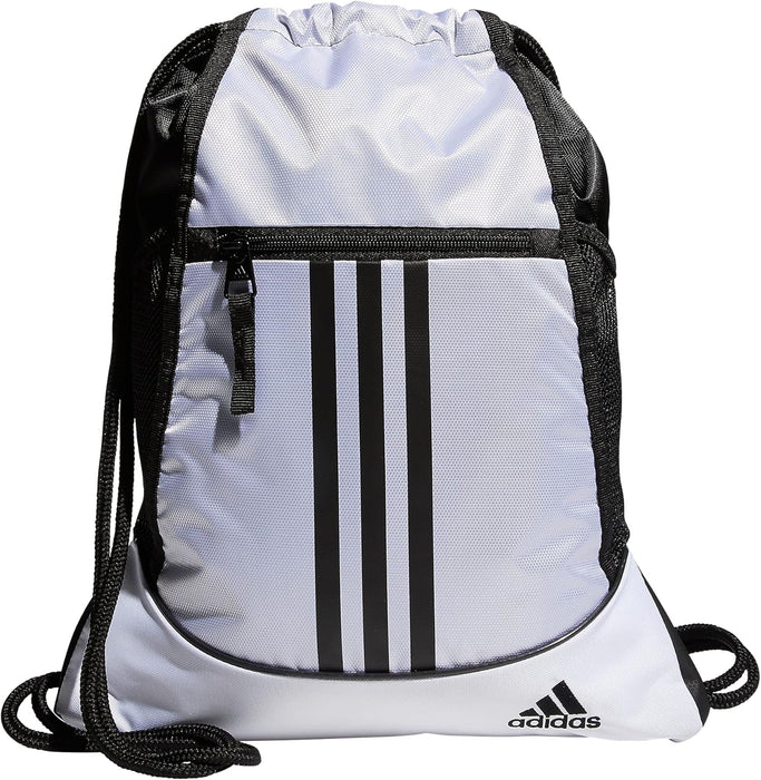 adidas Alliance Sackpack Drawstring Backpack Gym Bag