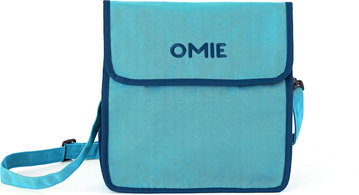 OmieBox Lunch Bag - Washable, Foldable, Durable, WaterResistant Fabric with Interior Pocket and External Bottle Holder. β image 2