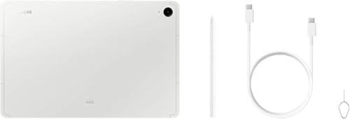 Samsung Galaxy Tab S9 FE (SM-X510) W/S Pen, 256GB 8GB RAM, WiFi Only, Factory Unlocked GSM, International Version (Silver)