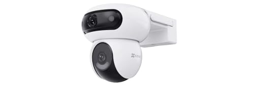 EZVIZ 2K+/2K+ Dual Lens Outdoor IP Wi-Fi Surveillance Camera with Color Night Vision and 2K Audio H90 2K