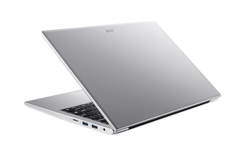Acer Aspire Lite AL14 Laptop with 13th Gen Intel Core i3-N300 Octa Cores Upto 3.8GHz/8GB DDR5 RAM/512GB SSD Storage/Intel UHD Graphics/14" WUXGA IPS SlimBezel Display/Win 11 Home/Pure Silver