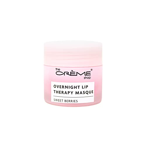 The CrÃ¨me Shop Overnight Lip Therapy. Plumping & Softening Mask. Dry Cracked Lip Balm Repair. Made In Korea. Sweet Berries