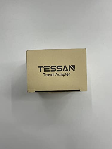 TESSAN Universal Adapter, Worldwide Travel Plug Adaptor with 2 USB A and 3 USB C Ports, International Travel Adapter for EU, UK, USA, AU, Power Socket Charger for Multi Countries