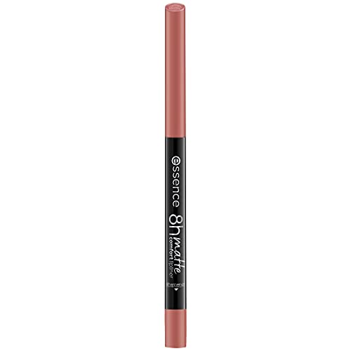 Essence 8h matte comfort lipliner 04, Rosy Nude