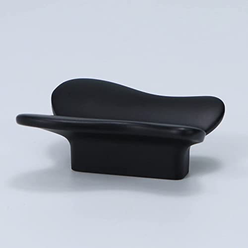SYOSI Cabinet Knobs, Drawer Dresser Knobs, Pulls Animal Cabinet Hardware Zinc Alloy Handles Furniture Cupboard Wardrobe Door Handle Butterfly 4 Pcs (Black)